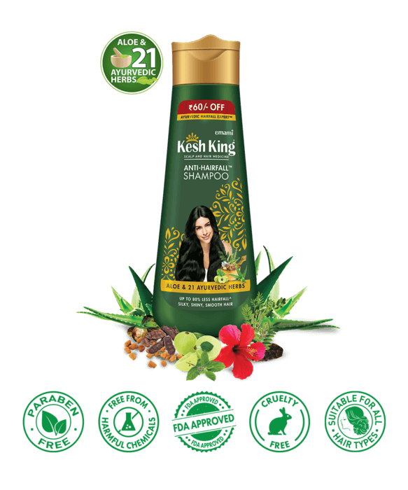 Kesh King Ayurvedic Shampoo 340ml Kesh King Ayuvedic Shampoo for Hair Fall - 340ml